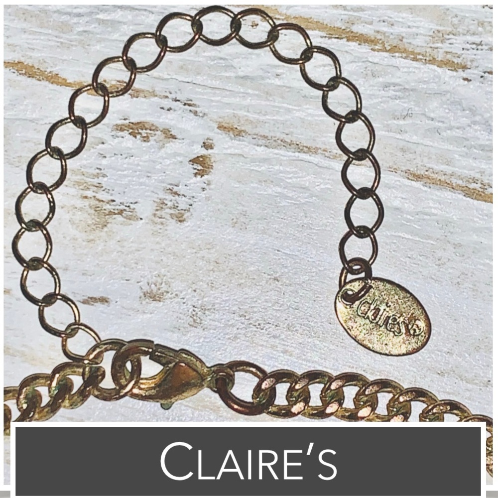 Claire’s Jewelry Set Necklace & Earrings Ivory~Vanilla Stones - Picture 10 of 14